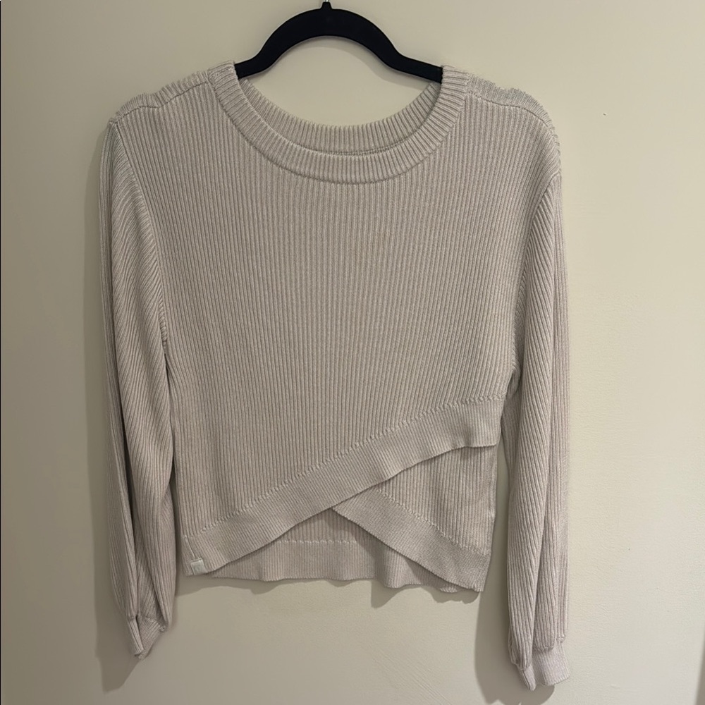 Lululemon Ribbed Knit Sweater